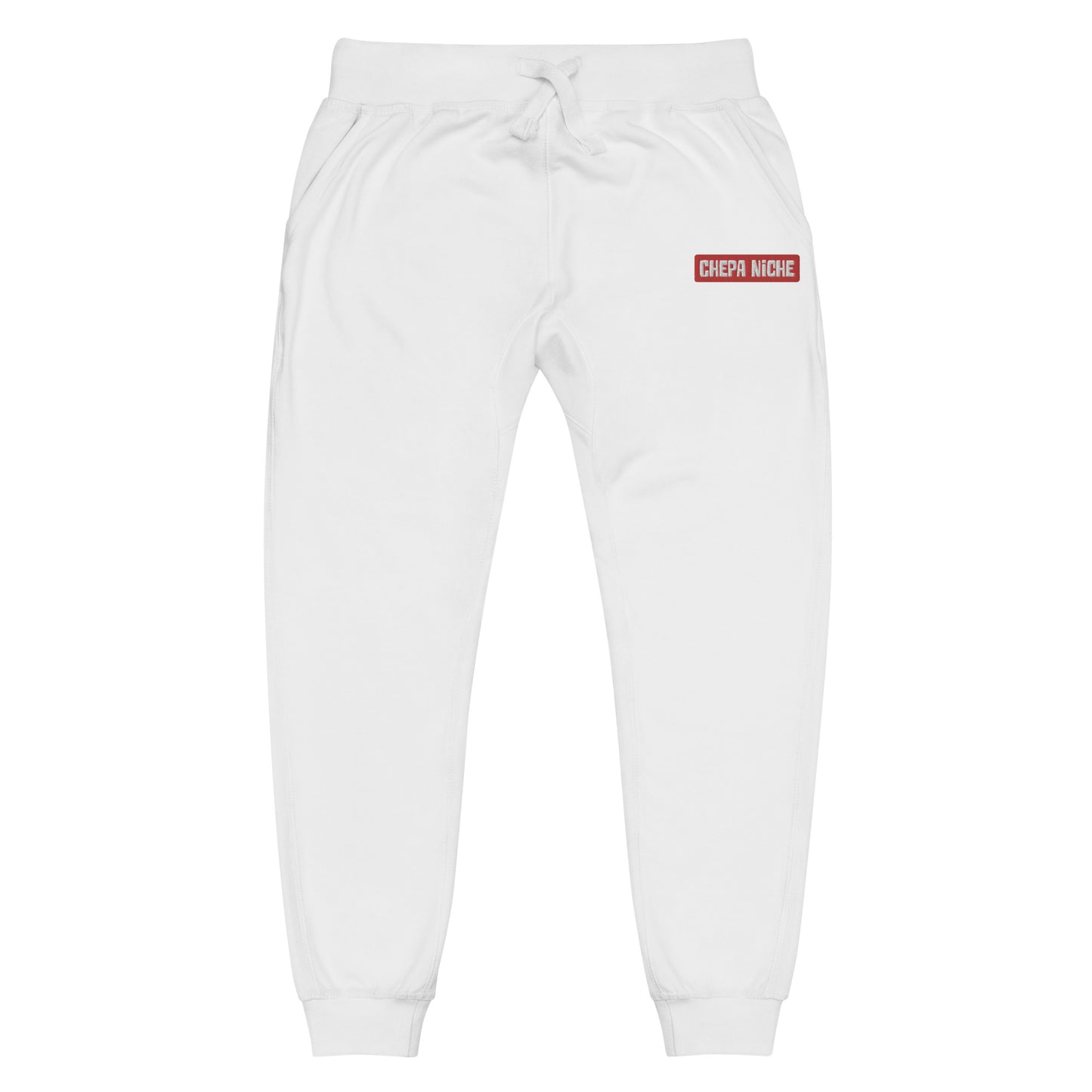 Chepa Embroidered Fleece Sweats